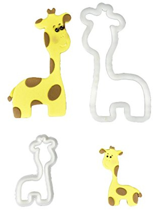FMM Giraffe Mummy and Baby Cutters - Set of 2