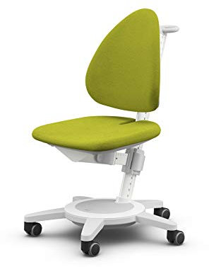 Moll Maximo Kinderschreibtischstuhl | mitwachsend & ergonomisch mit individuell Verstellbarer Sitzfläche und Rückenlehne | Drehstuhl ideal für Schulkinder | langlebig & hochwertig | Made in Germany