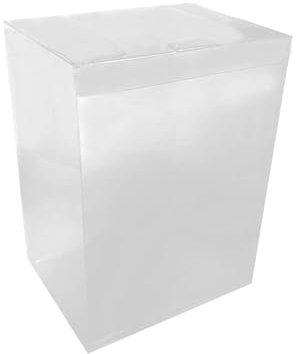 WICAREYO 10pcs Schutzhülle Protective Case aus durchsichtigem Kunststoff passend für Figure 4 Zoll Vinyl Figuren