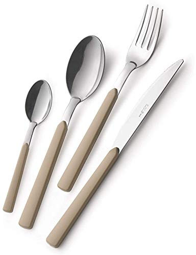 EME Set 24 Pz. Posate in Acciaio Inox 18/C Fast Sabbia 7528