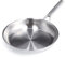 Merten & Storck Tri-Ply Stainless Steel Induction 26cm Frying Pan Skillet,Professional Cooking,Multi Clad,Heats Evenly,Drip-Free Pouring Edges,Browning,Induction,Durable,Oven Safe up to 315˚C,Silver