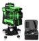 Livella Laser Autolivellante 360 Professionale, Mulcort Laser Verde 3d A 12 Linee 4800mah Batteries, Compatibile Con Il Treppiede