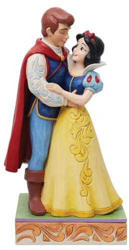Disney Traditions Fairest Love Snow White Prince Figurine, 7.625 Inch