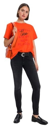 Cross Jeans Damen Alan Jeans, Anthracite, 29W x 34L