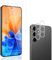 Carantee Schutzfolie für Panzerglas für Samsung Galaxy S24 Schutzglas, 2+2 Stück 9H Härte Kameraschutz für Samsung S24 Displayfolie, Fingerabdruck-ID für S24 Displayschutzfolie, Bruchsicher