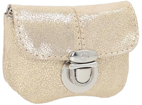 Gusti Gürteltasche Leder - Eskil Gürteltasche Bauchtasche Portemonnaie Geldbörse Silber Leder