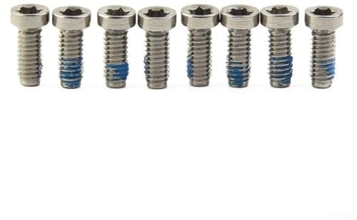 Tornillos para plato de bicicleta compatibles con Sram, paquete de ocho con materiales de construcción