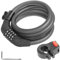 BLBGKHKKVD Candado de Cable for Patinete eléctrico, contraseña de Seguridad antirrobo Apta for Ninebot G30, Compatible for Xiaomi M365 Pro 1S F20 F30 F40, candado for manija de monopatín