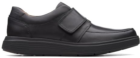 Clarks Un Abode Strap, Mens Loafers Loafer, Black, 13 UK (48 EU)