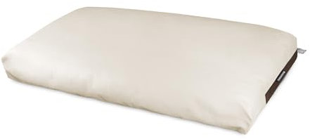 Happers wasserdichte und Abziehbare Outdoor Palettenkissen aus Kunstleder Ecru 120x60x20cm