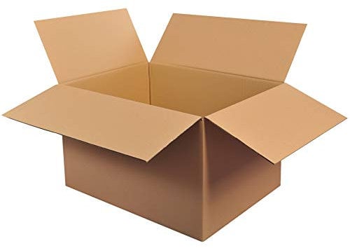 Dumabox 800x600x400 Karton Faltkartons Versandkarton 80x60x40 2-wellig DHL DPD GLS, Braun, Pappe, 35 kg Tragfähigkeit, 1.5 kg Gewicht, 1 Stück, 1 Karton