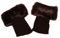 MoreChioce Kunstpelz Beinwärmer,Damen Stricken Stulpen Socken Frauen Kurzer Boot Abdeckung Wärm Kunstfell Beinstulpen,Braun