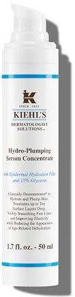 KIEHL'S Hydro-Plumping Re-Texturizing Serum Concentrate, 50 ml, feuchtigkeitsspendendes Anti-Aging-Gesichtsserum mit Aufpolsterungseffekt, Pflege-Konzentrat für einen strahlenden Teint