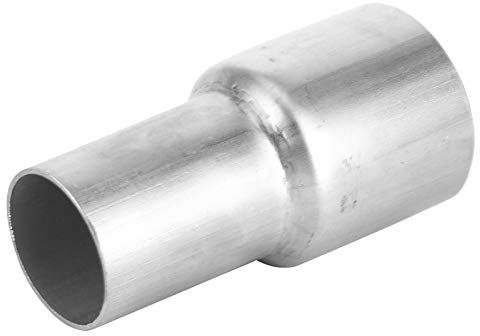 Keenso Adaptateur Universel de Tuyau D'échappement, D'échappement Moto Voiture Connecteur Silencieux en Acier Inoxydable 2 Pouces à 1,5 pour et