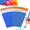 60 Pcs Flat and Pointed Paint Brushes Kits, Fine Acrylic Paint Brushes, Watercolor Paint Gouache Nylon Hair Brush, Detail Brushes for Kids, Students, Professionals, Beginners, School