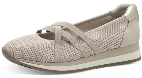 Jana Femme 8-22173-42 Ballerines, Beige Or, 38 EU
