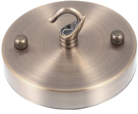 UPKOCH 3stücke Vintage Deckenplatte Für Kronleuchter Premium Deckenbaldachin Mit Haken Antik Lampen-projekte Und Wohnraum-upgrade