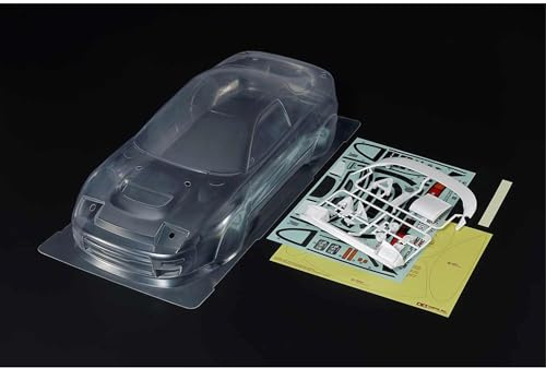 TAMIYA Karosserie Satz Toyota Celica GT-Four | Bausatz für TT-01/02 Chassis 1:10#51728