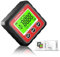 Digitaler LCD Winkelmesser Neigungsmesser Wasserwaage Inklinometer Magnetfuss Winkelmesswerkzeug Mini Bevel Box mit Display Flip Funktion für Zimmermann, Zuhause (RED)