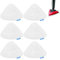 KEEPOW Steam - Set di 6 rivestimenti per pulitore a vapore Steam, in microfibra, per pulitore a vapore