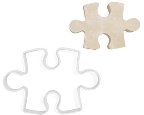 Jigsaw Puzzle Piece Cookie Cutter – 3 Sizes
