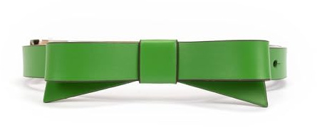 Kate Spade New York Damen 19mm Bow Belt Gürtel, Ks Green, S