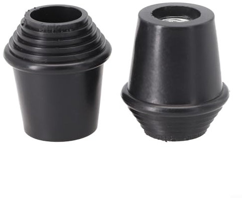 Lot de 2 pieds en caoutchouc pour grosse caisse et instruments à percussion (PJ021)