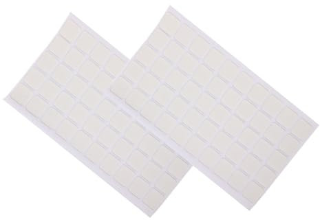 EXCEART 100 Stück Doppelseitige Klebepads Transparentes Klebeband Vorgeschnittenes Quadratisches Klebeband Für Basteln Und Diy-projekte Autoinnenraumdekoration Gel-material Rückstandslos e