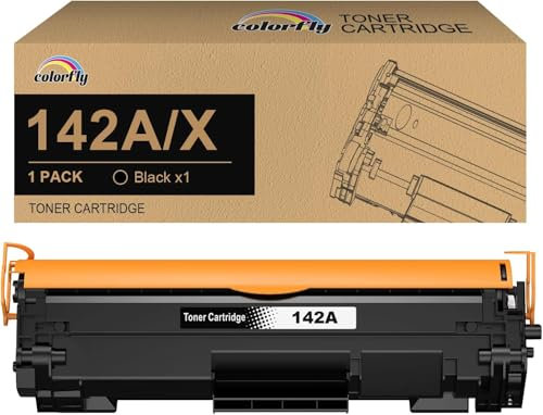 colorfly 142A Schwarz W1420A 142X W1420X Toner [Kein Chip mit speziellen Werkzeugen] Kompatibel für HP Laserjet M110 M110w M110we M140 M140w M140we Drucker (1er-Schwarz)