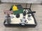 MunnyGrubbers Zen Garden Sandbox - Made in USA - Large 7 x 7 - Fine Sand Included - Desk Accessory - Sand Garden - Funny Novelty Gift - Fidget Stress Relief