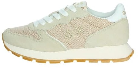 Sneaker Sun68 Ally glitter textile oro DS25SU09 Z35203 39