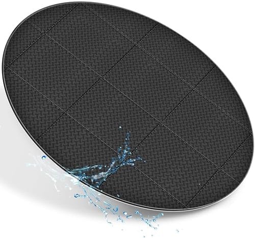 tillvex® Tapis de Sol Spa Rond 196 cm | Tapis pour Spa Extérieur | Tapis de Protection Thermique pour Piscine & Spa | Tapis Isolant pour Sol Protège et Isole