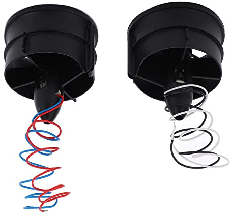 POENVFPO High-Performance RC Ducted Fan, 2-Piece Ducted Fan Assembly Kit with Motor, 30mm EDF, 6 Blades for Drone, RC Plane, DIY Projects, Small Robots, and Home Automation