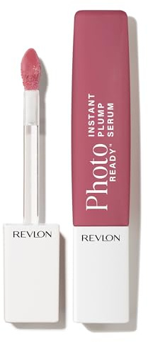 Revlon PhotoReady Instant Plump Lip Serum, Hydrating Lip Plumper with Fire & Ice Complex™, Smooths Lines & Boosts Volume, Lip Floaties