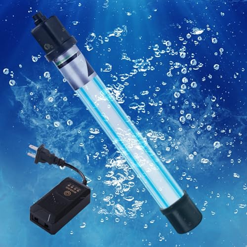 LNBEI Keimtötende UV-Lampe für Wasser, Aquarium-UV-Licht-Desinfektionsmittel, 30 W Teich-UV-Licht für den ganzen Raum, 99,99 % Desinfektionsrate, für Koiteich, Schwimmbad, Spa, großes Aquarium