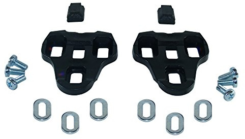 Fahrrad Cleats kompatibel mit Look Keo Pedalplatten Schuhplatten Pedal Rennrad Schwarz
