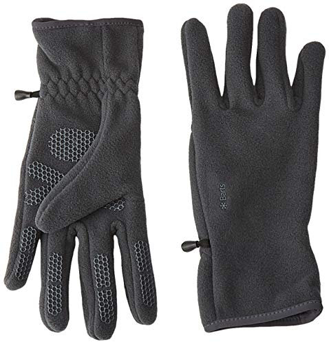 Barts Unisex Fleece Glove Handschuhe, Grau (Anthracite 0019), Large