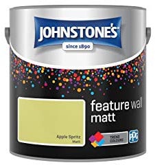 Johnstone's Feature Wall Matt Emulsion Paint - Apple Spritz 2.5L