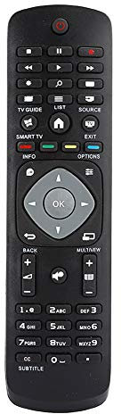 Télécommande pour, Universelle Télécommande de Remplacement Smart TV de LCD LED