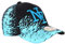 Cap NY, schwarz, Tags, Himmelblau, City Fashion Baseball Noryk – Unisex, blau, Einheitsgröße