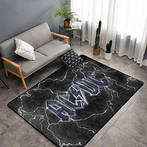 Pimkly Ac-Dc Teppich für Schlafzimmer, Camping, weiche Teppiche, Kinderzimmer, Wohnzimmer, Jungen, Mädchen, Raum, Teppich, 152 x 99 cm