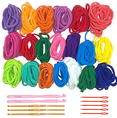 Seasonsky Loom Topflappen-Schlaufen, Weben, Basteln, Weben, Weben, Weben, Weben, Weben, Weben, Weben, Topflappen, Schlaufen mit Häkelnadel für DIY-Handwerkszubehör (362 Stück)