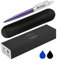 Personalised Engraved Parker Jotter Ballpoint Pen with Genuine Leather Pouch in 15 Colours - Choice of Blue or Black Ink, Parker Ballpoint Pen Gift, Personalised Parker Pen Jotter, Gifts For Teachers