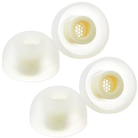 AZLA SednaEarfit MAX Standard 2 pairs (L) - Earbud Tips for Wireless Headphones - Noise Canceling Earbuds Replacement Tips - Eartips Compatible with Sony, Samsung, Beats, JLab, Sennheiser, Shure