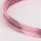YTGZS Aluminiumdraht Hochwertiger Draht zum Basteln und Modellieren Dekodraht aus Aluminium,Mehrfarben Durchmesser 1mm Länge 50m,Rosa