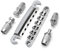 Tune-o-Matic E-Gitarre Saitenhalter & Steg Set mit Bolzen Montagezubehör passend für Epiphone Les Paul Ersatzteile Silber