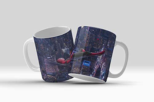 newseny Taza de Spiderman Marvel para desayunos | Varios Diseños (Hamaca)