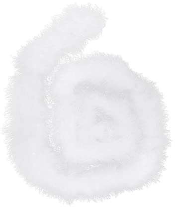 Weihnachtsbaum-Feder-Boa-Girlande, Weihnachtsbaum-Hängedekoration, flauschige Girlande, Boa-Bandstreifen für Weihnachtsbaum, Hochzeit, Party, Halloween-Dekoration