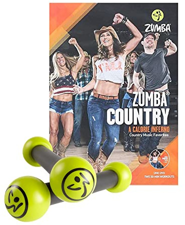 ZUMBA Toning Sticks Country Dance Workout DVD