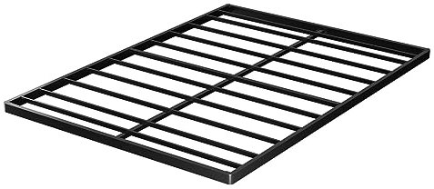 Bednowitz Queen Boxspringbett, 5,1 cm hoch und Bettlatten-Ersatz, robuste Matratzenstütze, Metall-Bunkie-Bunkie-Brett, niedriges Profil-Bettgestell, stabile Stahlstruktur, einfache Montage,